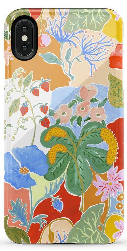 Botanical Blooms | Floral Patchwork Case iPhone Case get.casely Essential iPhone XS Max 