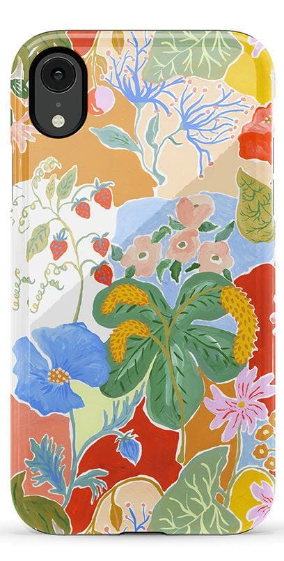 Botanical Blooms | Floral Patchwork Case iPhone Case get.casely Essential iPhone XR 