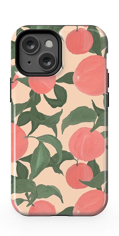 Feeling Peachy | Blush Vines Case iPhone Case get.casely Essential + MagSafe® iPhone 13 Mini 
