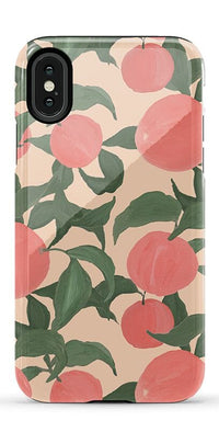Feeling Peachy | Blush Vines Case iPhone Case get.casely Essential iPhone X / XS 