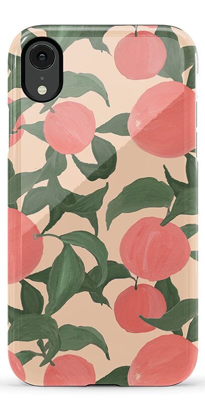 Feeling Peachy | Blush Vines Case iPhone Case get.casely Essential iPhone XR 