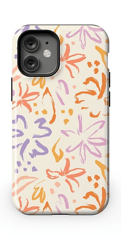 Hibiscus Blooms | Hawaiian Floral Case iPhone Case get.casely Essential + MagSafe® iPhone 12 Mini 
