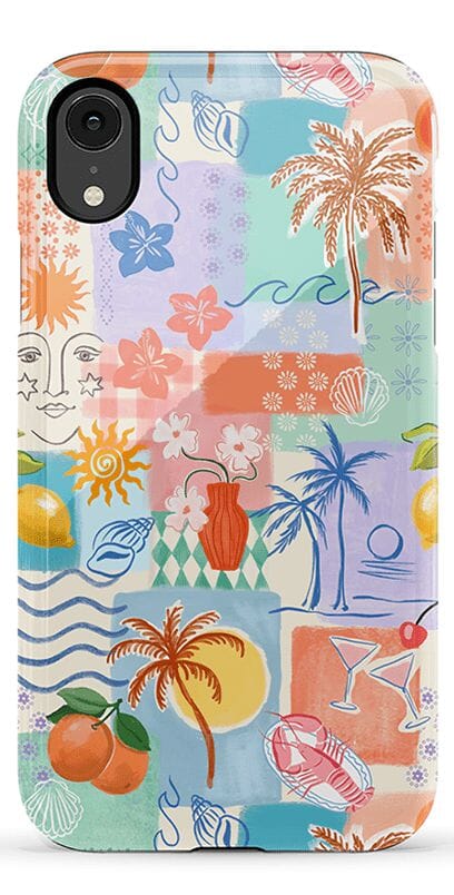 Tropical Heat | Beachy Collage Case iPhone Case get.casely Essential iPhone XR 