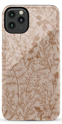 Beige Garden | Neutral Floral Case iPhone Case get.casely Essential iPhone 11 Pro Max 