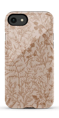 Beige Garden | Neutral Floral Case iPhone Case get.casely Essential iPhone SE (2020 & 2022) 