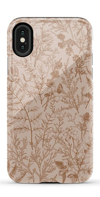 Beige Garden | Neutral Floral Case iPhone Case get.casely Essential iPhone X / XS 