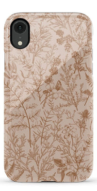 Beige Garden | Neutral Floral Case iPhone Case get.casely Essential iPhone XR 