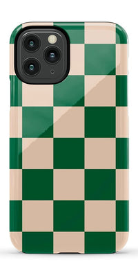 Fit Check | Green Checkerboard Case iPhone Case get.casely Essential iPhone 11 Pro 