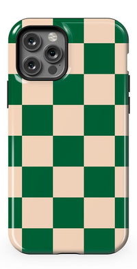 Fit Check | Green Checkerboard Case iPhone Case get.casely 