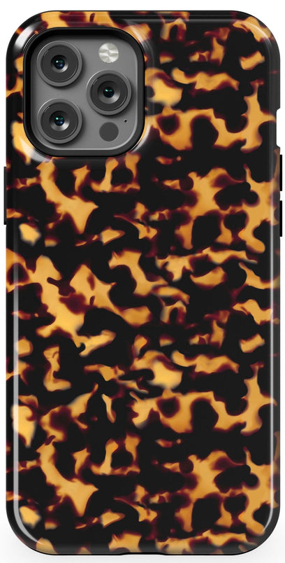 Shell Shocked | Tortoise Print Case iPhone Case get.casely Essential + MagSafe® iPhone 12 Pro Max 