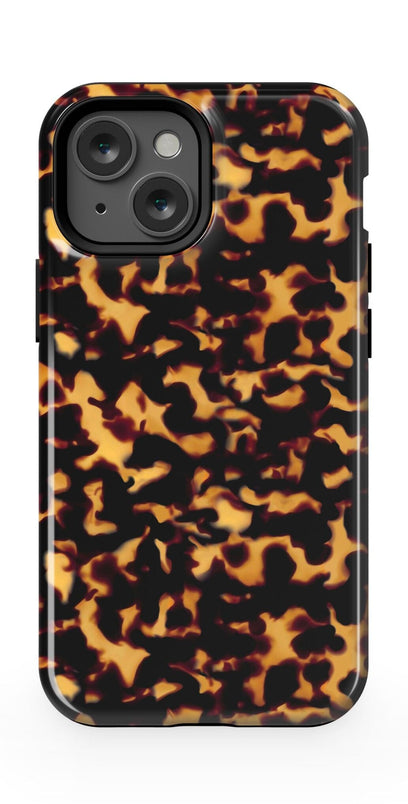 Shell Shocked | Tortoise Print Case iPhone Case get.casely Essential + MagSafe® iPhone 13 Mini 