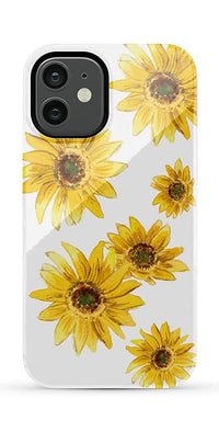 Golden Garden | Yellow Sunflower Floral Case iPhone Case get.casely Essential iPhone 12 Mini 