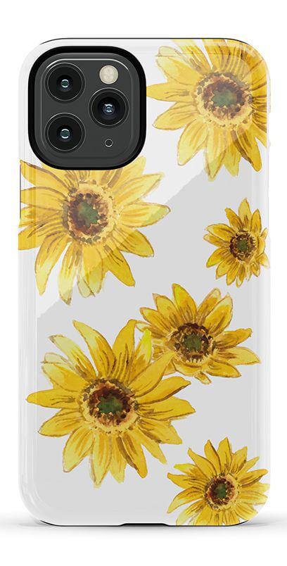 Golden Garden | Yellow Sunflower Floral Case iPhone Case get.casely Essential iPhone 11 Pro 