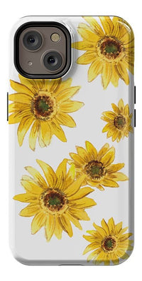 Golden Garden | Yellow Sunflower Floral Case iPhone Case get.casely Essential + MagSafe® iPhone 14 