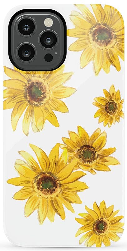 Golden Garden | Yellow Sunflower Floral Case iPhone Case get.casely Essential iPhone 12 Pro Max 