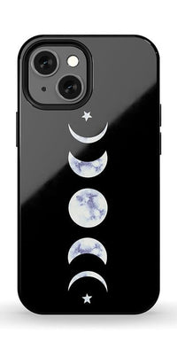 It's Just a Phase | Marble Moon Case iPhone Case get.casely Essential + MagSafe® iPhone 13 Mini 