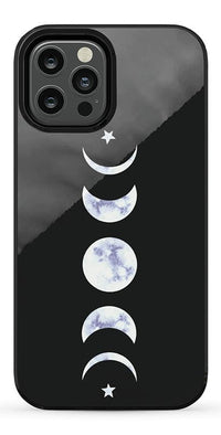 It's Just a Phase | Marble Moon Case iPhone Case get.casely Essential iPhone 12 Pro 