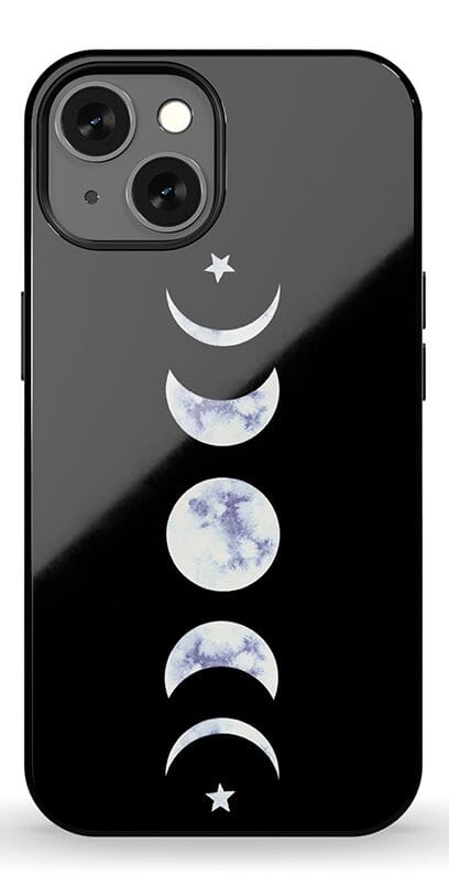 It's Just a Phase | Marble Moon Case iPhone Case get.casely Essential + MagSafe® iPhone 13 