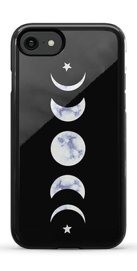 It's Just a Phase | Marble Moon Case iPhone Case get.casely Essential iPhone SE (2020 & 2022) 