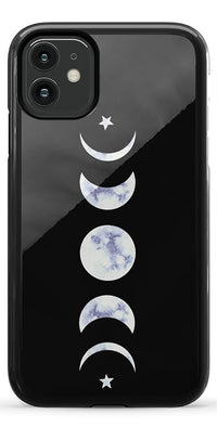 It's Just a Phase | Marble Moon Case iPhone Case get.casely Essential iPhone 11 