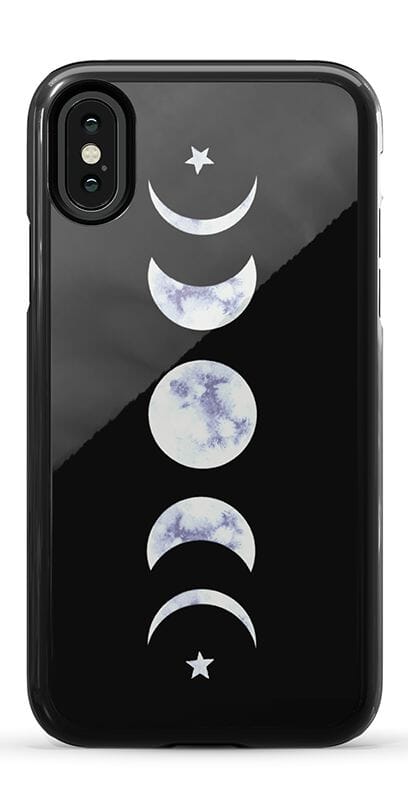 It's Just a Phase | Marble Moon Case iPhone Case get.casely Essential iPhone X / XS 