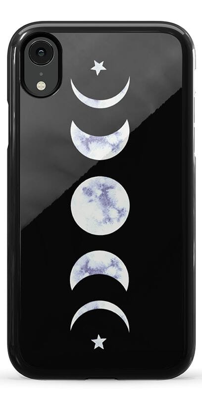 It's Just a Phase | Marble Moon Case iPhone Case get.casely Essential iPhone XR 