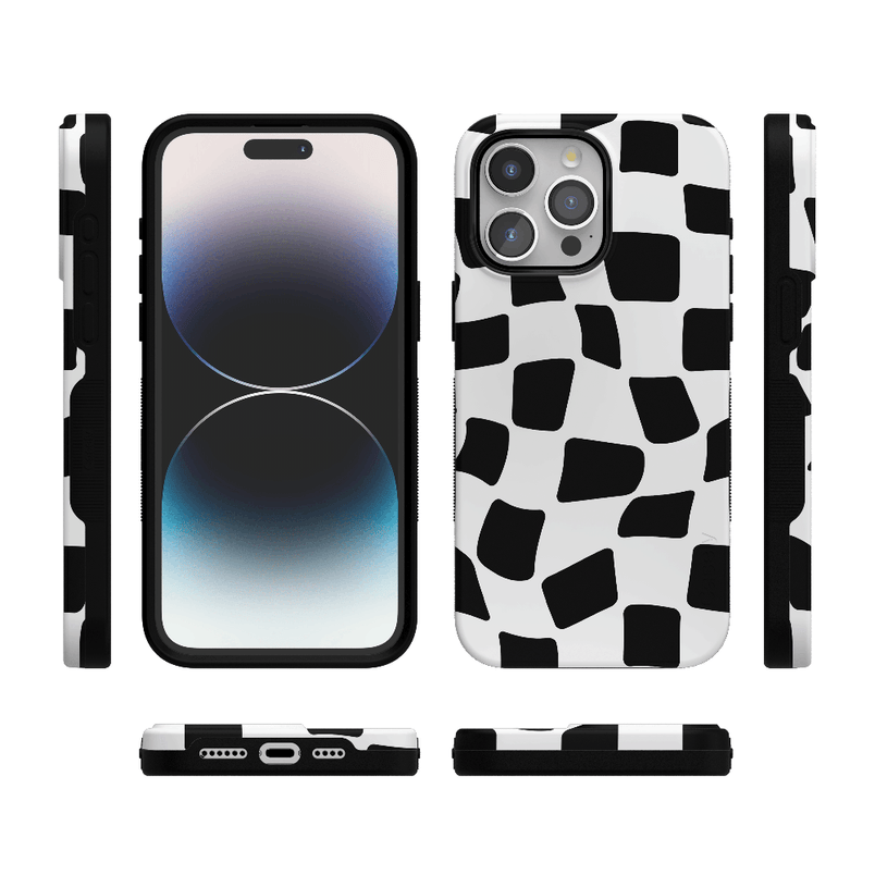 Funky Checkerboard | High Contrast Design Case Phone Case Casetry 