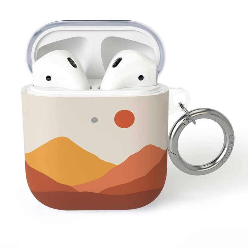 Opposites Attract | Day & Night Colorblock Mountains AirPods Case AirPods Case get.casely AirPods Case 