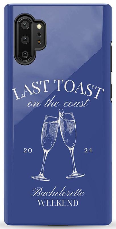 Last Toast | Blue Coastal Bachelorette Case Phone Case Casetry 