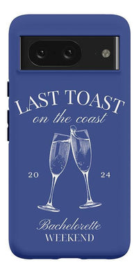 Last Toast | Blue Coastal Bachelorette Case Phone Case Casetry Essential Google Pixel 8 