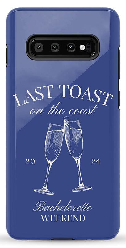 Last Toast | Blue Coastal Bachelorette Case Phone Case Casetry 