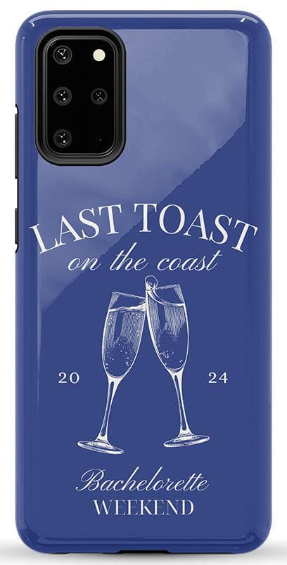 Last Toast | Blue Coastal Bachelorette Case Phone Case Casetry 