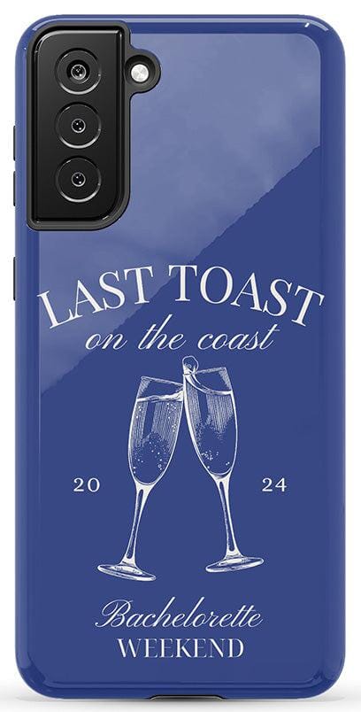 Last Toast | Blue Coastal Bachelorette Case Phone Case Casetry 