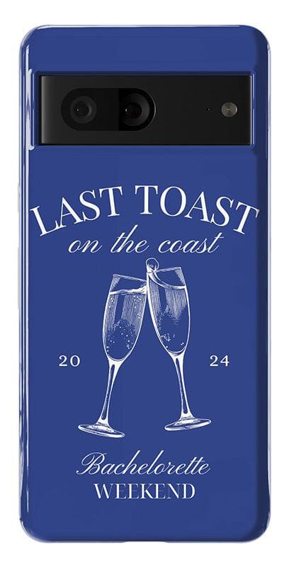 Last Toast | Blue Coastal Bachelorette Case Phone Case Casetry Essential Google Pixel 7 