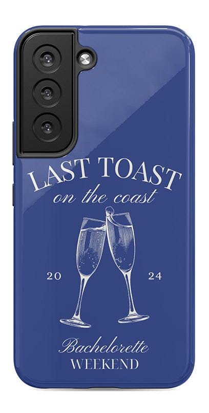 Last Toast | Blue Coastal Bachelorette Case Phone Case Casetry 