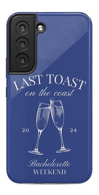 Last Toast | Blue Coastal Bachelorette Case Phone Case Casetry Essential Galaxy S22 