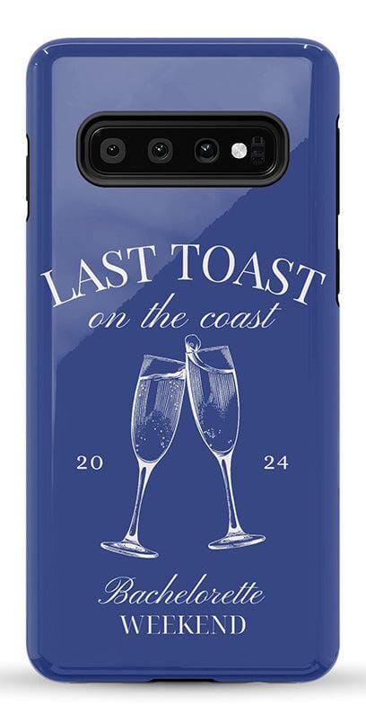 Last Toast | Blue Coastal Bachelorette Case Phone Case Casetry 