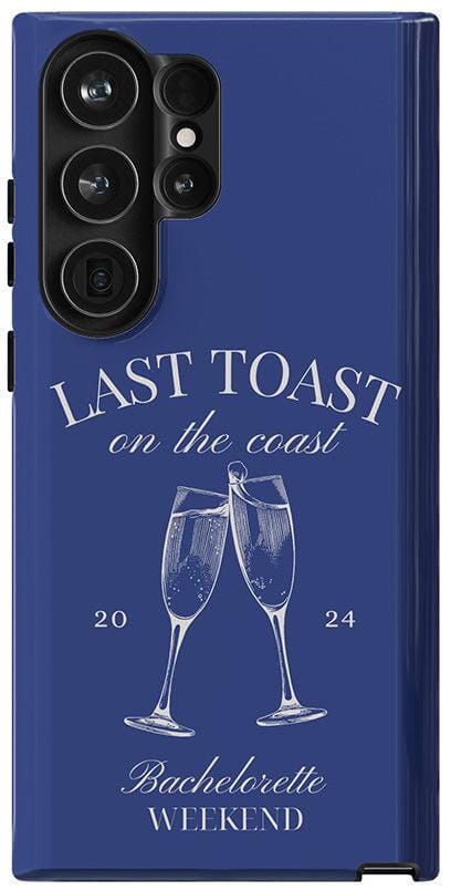 Last Toast | Blue Coastal Bachelorette Case Phone Case Casetry 