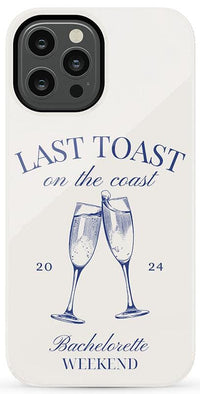 Last Toast | Off-White Coastal Bachelorette Case Phone Case Casetry 