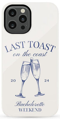 Last Toast | Off-White Coastal Bachelorette Case Phone Case Casetry Essential + MagSafe® iPhone 12 Pro Max 