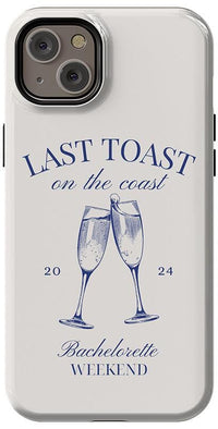 Last Toast | Off-White Coastal Bachelorette Case Phone Case Casetry 