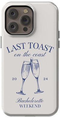 Last Toast | Off-White Coastal Bachelorette Case Phone Case Casetry 