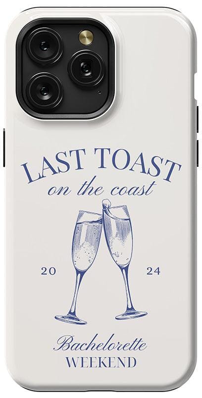 Last Toast | Off-White Coastal Bachelorette Case Phone Case Casetry Essential + MagSafe® iPhone 15 Pro Max 