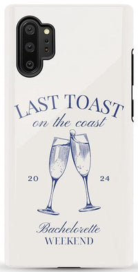 Last Toast | Off-White Coastal Bachelorette Case Phone Case Casetry Essential Galaxy Note 10 Plus 