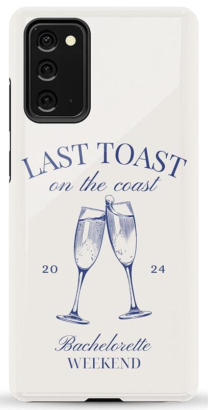 Last Toast | Off-White Coastal Bachelorette Case Phone Case Casetry 