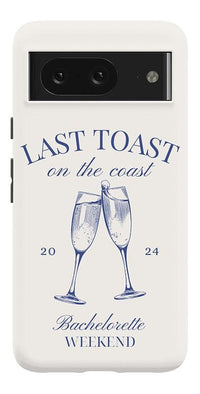 Last Toast | Off-White Coastal Bachelorette Case Phone Case Casetry 