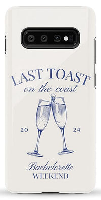 Last Toast | Off-White Coastal Bachelorette Case Phone Case Casetry Essential Galaxy S10 Plus 
