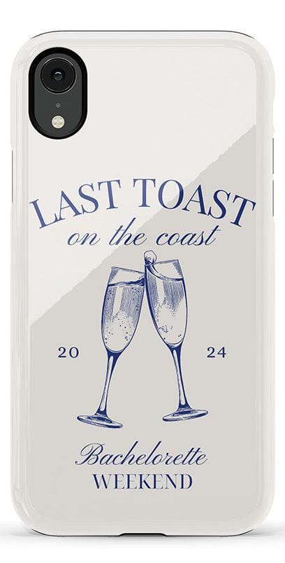 Last Toast | Off-White Coastal Bachelorette Case Phone Case Casetry Essential iPhone XR 