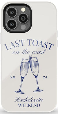Last Toast | Off-White Coastal Bachelorette Case Phone Case Casetry Essential + MagSafe® iPhone 13 Pro Max 