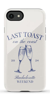 Last Toast | Off-White Coastal Bachelorette Case Phone Case Casetry Essential iPhone SE (2020 & 2022) 